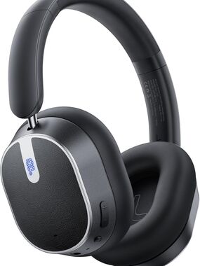 Wireless Over-Ear Headphones - Black